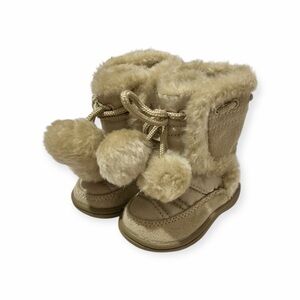 5/$30 🎈Sugar Faux Fur Lined Baby Boots size 1